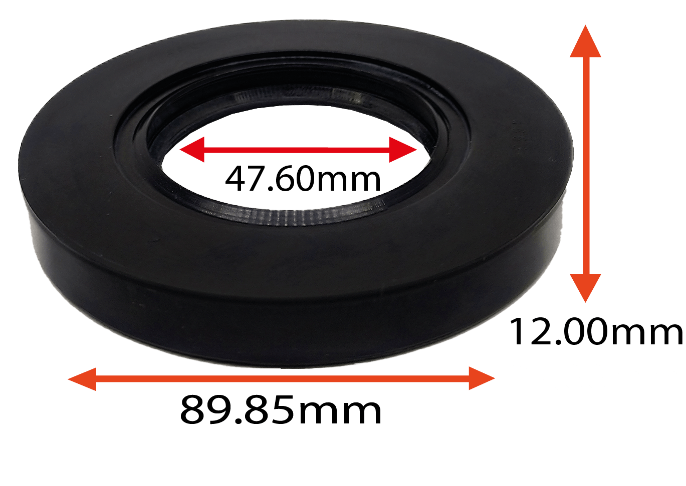 RETENTOR DA  KHOR 47.60X89.85X12.00 TIPO BRG REF 05229 4663 ORIG 7011016 MARCA ARCA 6575 AR