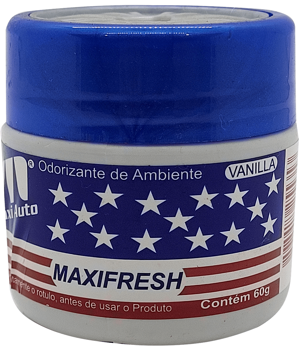 AROMATIZANTE CHEIRINHO ODORIZANTE DE AMBIENTES EM GEL VANILLA LONGA DURAÇAO NAO DERRAMA TIRA CHEIRO DE MOFO CIGARROS E PERFUMA OS AMBIENTES FECHADOS  60G QMC8102