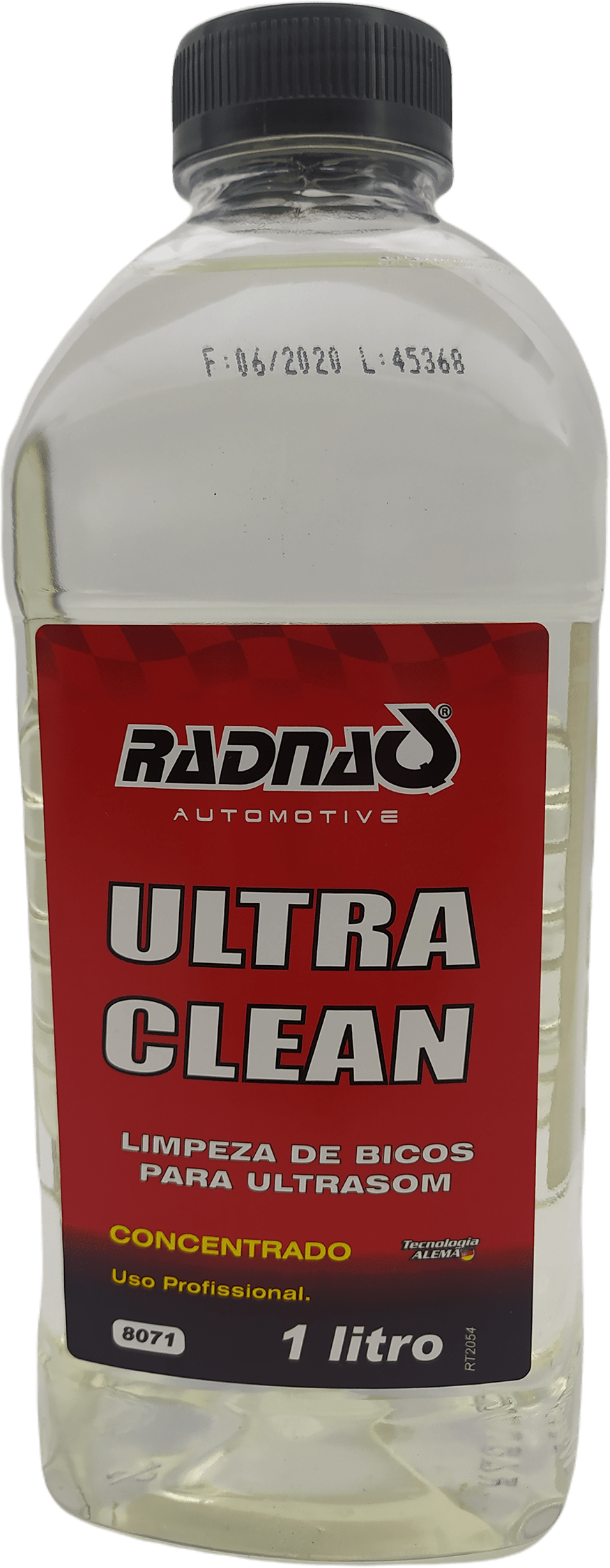 LIMPA BICOS CONCENTRADO  PARA MAQUINA DE ULTRASOM  LIMPA A PARTE  EXTERNA E AFERE OS BICOS INJETORES 1L ULTRA CLEAN 8071 QMC7007