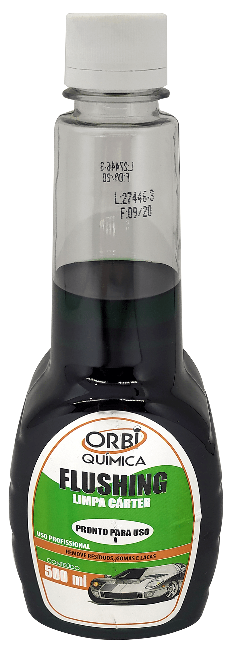 LIMPA CARTER E MOTOR FLUSHING PRONTO  USO  VERDADEIRA FAXINA EFICAZ NA REMOÇAO DE GOMAS VERNIZES   BORRAS DAS PARTES INTERNAS DO MOTOR DEVE SER USADO ANTES DE FAZER A TROCA DE OLEO PELO NOVO LUBRIFICANTE 500ML MARCA ORBI1624