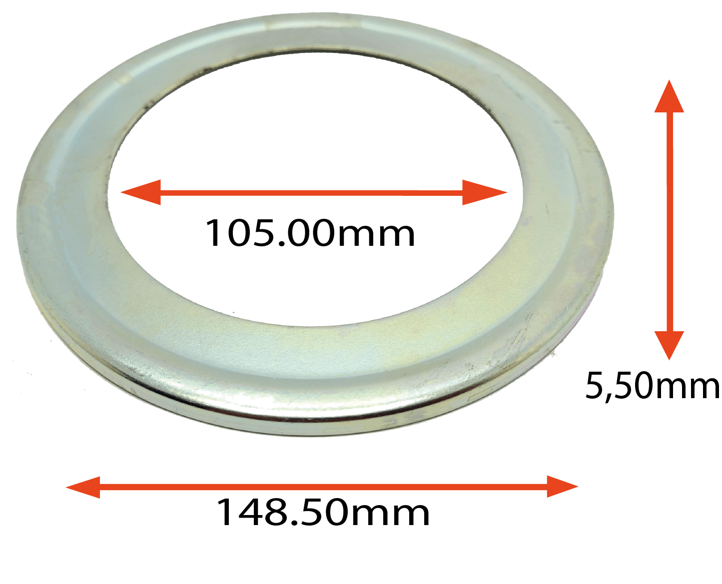 RETENTOR DEFLETOR DA CAIXA ZF 16S 1650 FIAT FNM IVECO MERCEDES BENZ VOLVO CAIXA MUDANCA VOLKSWAGEN 26260  31320  31370E  105.00X148.50X5.50  TIPO M  ORIG 0002160265  1662580  2T0311449  7982244  MARCA ARCA 7047
