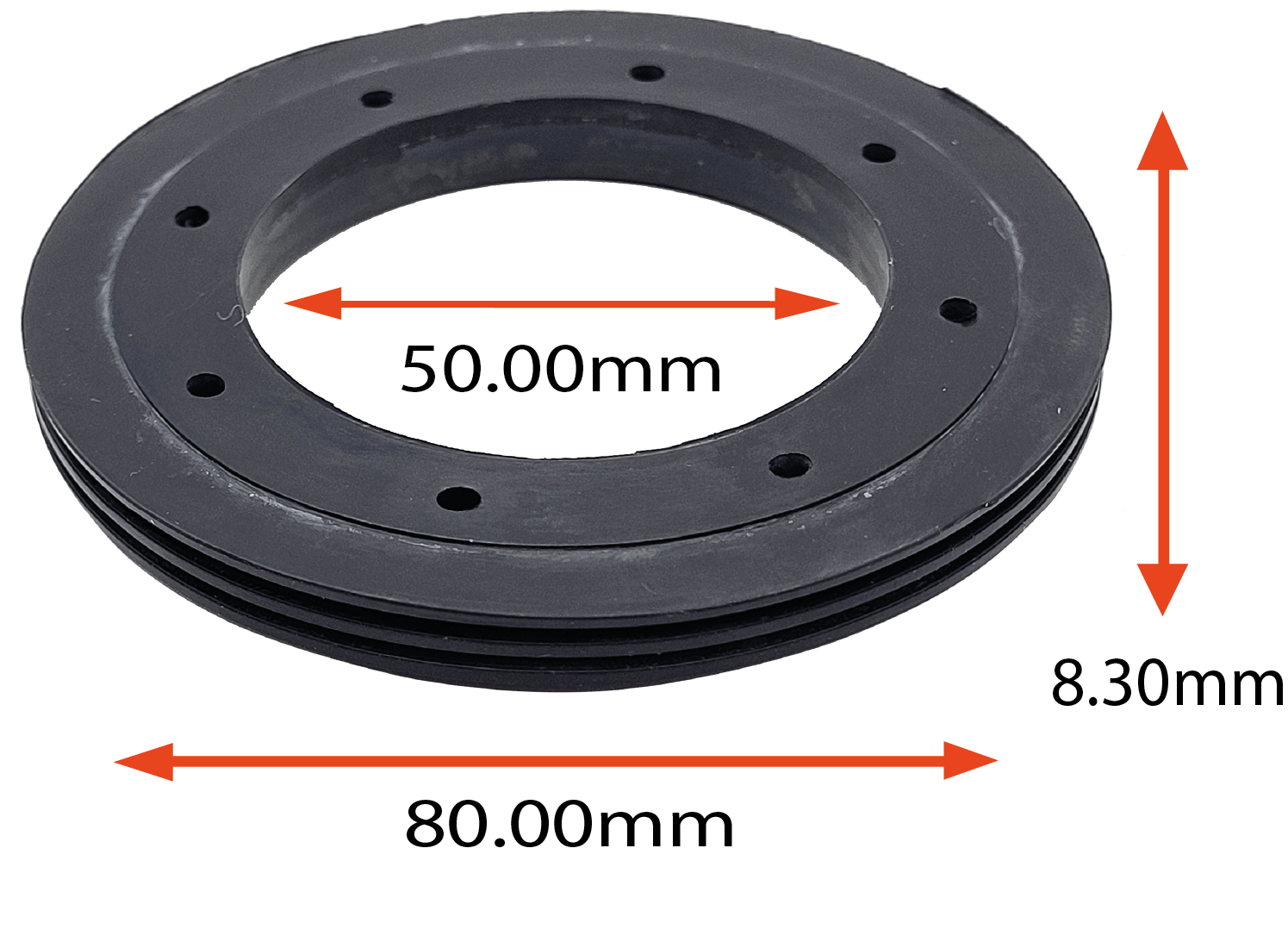 RETENTOR DO CUBO DA RODA DIANTEIRA DO NEW HOLLAND TL65 A TL100 4X2  50.00X80.00X8.30 TIPO GGGX REF 4222 APC AGEL  ORIG 73400758  MARCA AGEL APC 33340 AG
