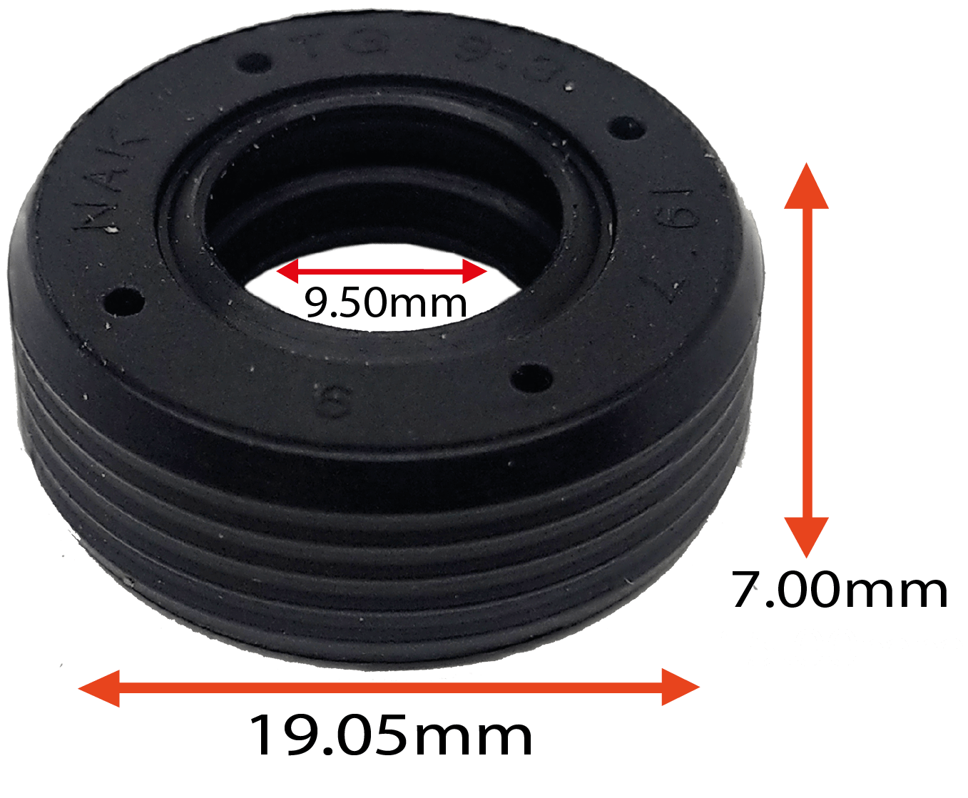 RETENTOR DO EIXO DO VELOCIMETRO DO DODGE POLARA 73/81 9.50X19.05X7.00 TIPO BR ORIG  79102005  MARCA DPC 6073 DPC