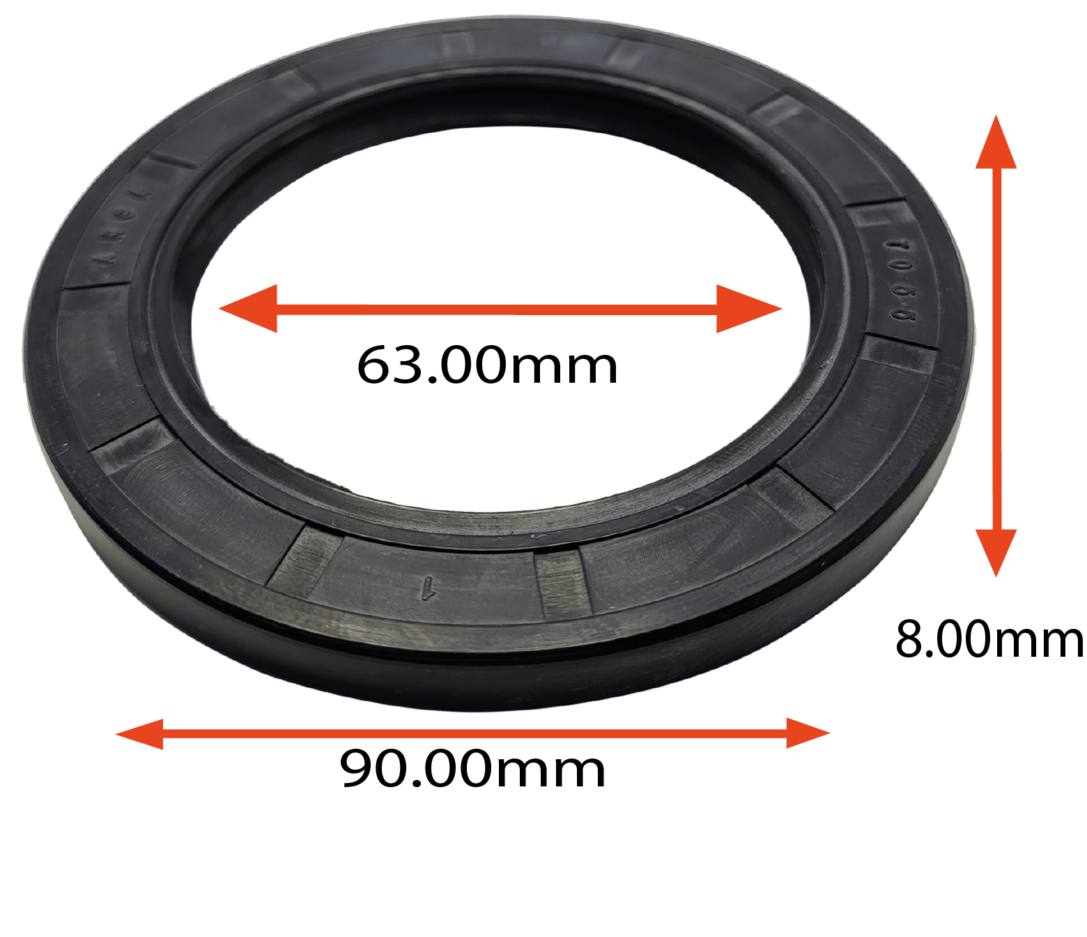 RETENTOR DO MANCAL DO ROLO DA COLHEITADEIRA JOHN DEERE 3510 3520  63.00X90.00X8.00 TIPO BRG  ORIG CB01419085  MARCA ARCA 7055