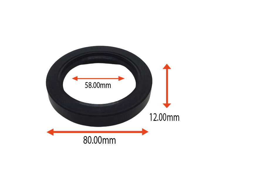 RETENTOR DO VIRABREQUIM DIANTEIRO DO VALTRA 420 620 EIXO PILOTO YANMAR 8T BT22 E BALDAN 58.00X80.00X12.00 TIPO BRGP ACM REF 02326 ORIG 836673387 BT2201800 MARCA ARCA 5748 