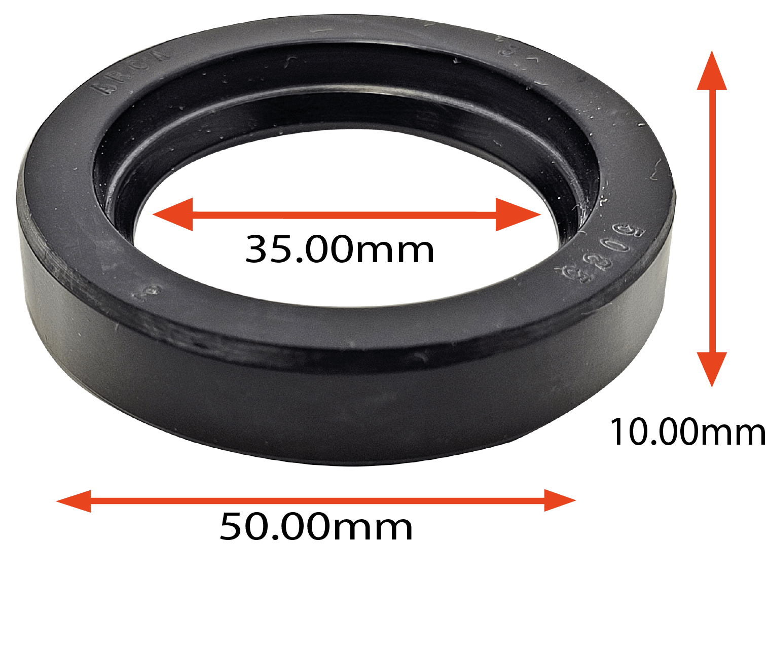 RETENTOR DO VIRABREQUIM MONTGOMERY ACIONAMENTO MOTOR PARTIDA BOSCH CASE CESTALTO MARCHESAN TATU MIAC 35.00X50.00X10.00 TIPO BR REF 00789 207V  ORIG 0144710  175987A1 504152141 GRT00789 060240010 373 9001085089 MARCA ARCA 5085