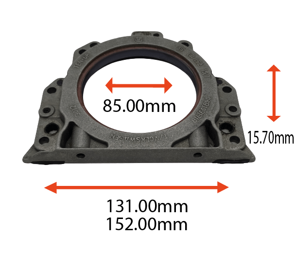 RETENTOR FLANGE TRASEIRO D VIRABREQUIM DO MOTOR AP GOL APOLLO GOLF LOGUS PARATI PASSAT POINTER POLO QUANTUM SANT SAV VOYAG AUDI A3 A4 BELIN DEL REY ESCORT PAMPA ROYALE VERONA VERSAILLIS  85.00X131.00/152X15.70 GHSI 05502  3246T 026103171B TENUP 12013 RFTE