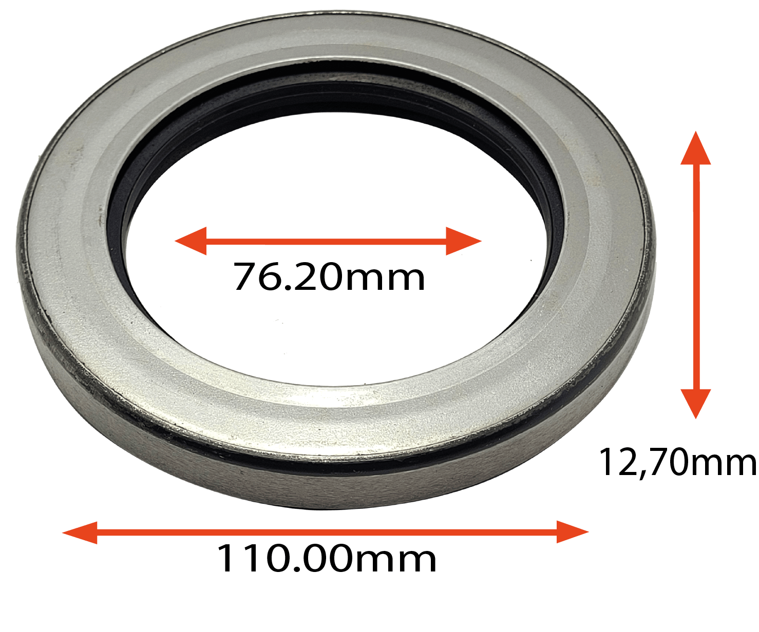 RETENTOR FUCHS IMASA E CASE  76.20X110.00X12.70  TIPO BG ORIG 1875507  G13822  MARCA ARCA 5701