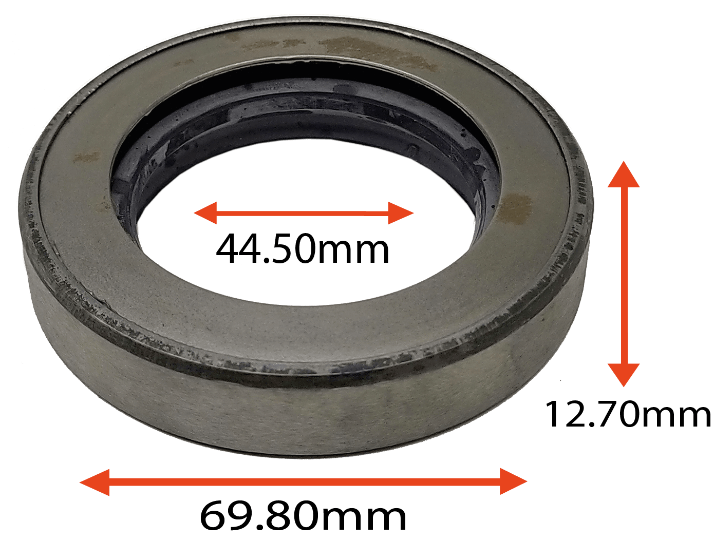 RETENTOR LINHA AGRICOLA CATERPILLAR CEMAG 44.50X69.80X12.70 TIPO BG REF 00069 ORIG 8F3522 MARCA ARCA 5463 AR