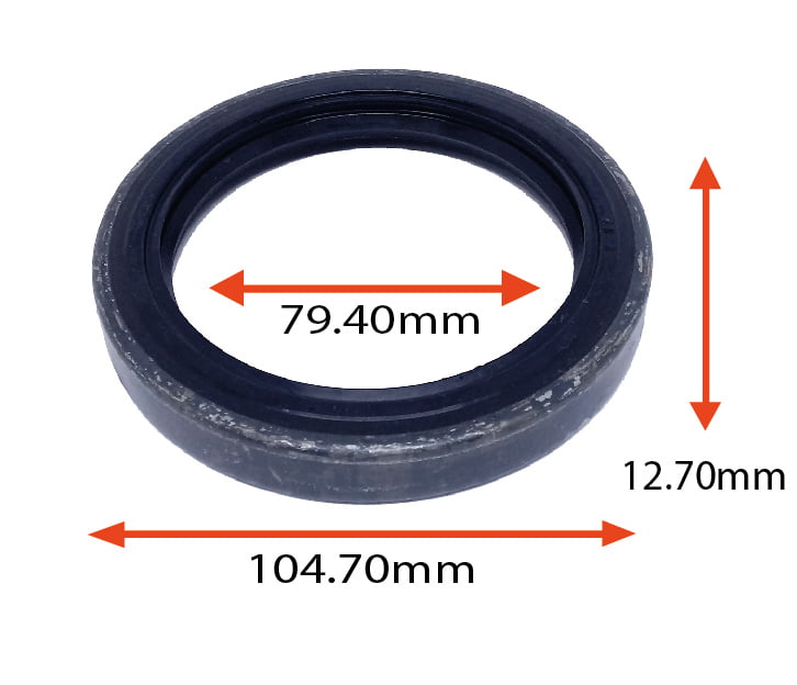 RETENTOR SERVO DO FREIO BENDIX DA FORD F1000 GM D10 D20 E CATERPILLAR  79.40X104.70X12.70 TIPO BG REF 00221 ORIG 4B4529  MARCA ARCA 6224