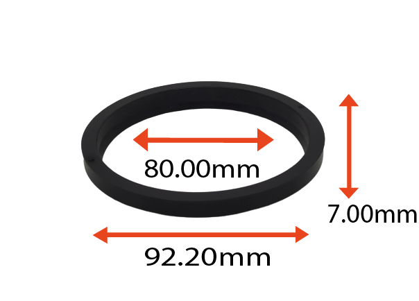 RASPADOR NOMINAL NITRILICO 80.00X92.20X7.00 REF 66D3150 3804 APC PK61132  MARCA AGEL APC  33322 AG