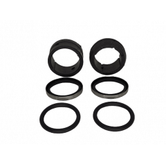 REPARO DO EIXO SISTEMA S GUERRA TUBLESS  KIT COM 2 RETENTOR 5141 + 2 ANEL ORING 2325 + BUCHAS DE NYLON 10227 E 10305 TODOS MASTER TUBLESS ORIG 3449977546 3454200341 3864200641 MERCEDES BENZ MARCA ARCA 30500