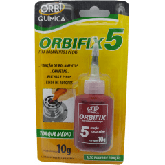 FIXA ROLAMENTOS BUCHAS CHAVETAS PINOS HELICES E EIXOS DE ROLETES  BOMBAS COR VERDE ALTO PODER DE FIXAÇAO  TORQUE MEDIO FOLGA MAXIMA 0.12MM EVITANDO AS MONTAGEM POR PRENSAGEM E USO DE TEMPERATURAS ORBIFIX 5  10G  ATB03709