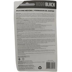 SILICONE COLA ALTA TEMPERATURA PRETO NEUTRO FORMADOR D JUNTAS VEDAÇAO D PECAS FLANGES CARTER CARCAÇA DIFERENC CX TRANSMISSAO C BICO APLICADOR RESISTE A TEMPERATURA DE -60 A 250°C  85G CAIXA C 12 UNIDADES  MARCA SNAP ON  CAR80 CAR 8098 BLACK.