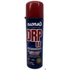 DESCARBONIZANTE SPRAY LIMPA BICOS INJETORES  CORPO DE BORBOLETA CARBURADORES ETC REF CAR80 300ML 160G MARCA RADNAQ 6040 DRP80 