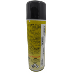 TINTA SPRAY USO GERAL PRETO BRILHANTE WHITE COLOR OTIMO RENDIMENTO SECAGEM RAPIDA EXCELENTE COBERTURA  AGITE BEM A EMBALAGEM ANTES DE APLICAR O PRODUTO 340ML 220G MARCA ORBI 6692 QMC7056