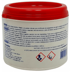 VASELINA SOLIDA INDUSTRIAL LUBRIFICANTE DE USO GERAL EM BICICLETAS AUTOMOVIES NAUTICA MAQUINAS ETC PROTEÇAO CONTRA MARESIA E OXIDAÇAO 440G CAIXA C 12 UNIDADES MARCA MUNDIAL GRAXA7050.