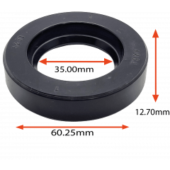 RETENTOR AGRICOLA SEMEATO LAVRALE 35.00X60.25X12.70  TIPO BR  REF 00009 5231 ORIG 02210246002 89100009 MARCA ARCA 5231 AR