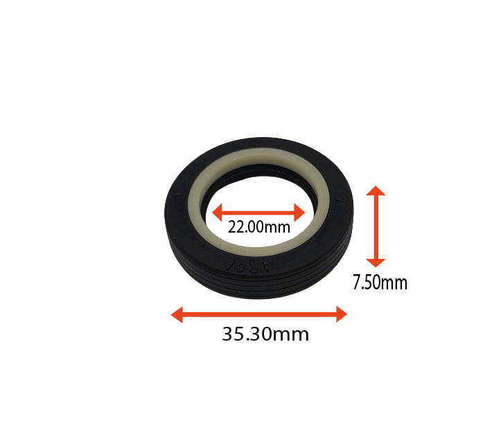 RETENTOR DA CAIXA DE DIREÇAO TUBO DA CREMALHEIRA DO FIESTA ECOSPORT 22.00X35.30X7.50 TIPO BRE  FORD MARCA ARCA 7254 