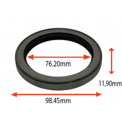RETENTOR DA CATERPILLAR 120G 120H 140G 130G 135H 140H 140M2  76.20X98.45X11.90  TIPO BG REF 01857 ORIG 4K7463 CATERPILLAR MARCA ARCA 5598