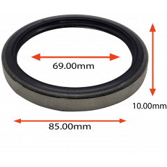 RETENTOR DO CUBO DA RODA DIANTEIRA EXTERNO LADO DO CAMBIO DA DUCATO 2.0 2.5  2.8 IVECO DAILY  PEUGEOT 504  BOXER  SOLIMARC  FANKHAUSER   69.00X85.00X10.00  TIPO BAG  REF 07822  7459N 5940 ORIG 2405120  7657423  9640043  33461  MARCA ARCA 5940 AR