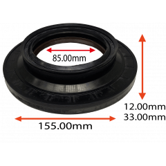 RETENTOR DO PINHAO DO DIFERENCIAL DO AXOR 1933 2831 85.00X155.00X12.00/33.00 TIPO BRAGGEF ORIGINAL MERCEDES BENS 0219978547 MARCA ARCA 7041 AR