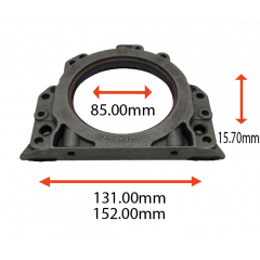 RETENTOR FLANGE TRASEIRO D VIRABREQUIM DO MOTOR AP GOL APOLLO GOLF LOGUS PARATI PASSAT POINTER POLO QUANTUM SANT SAV VOYAG AUDI A3 A4 BELIN DEL REY ESCORT PAMPA ROYALE VERONA VERSAILLIS  85.00X131.00/152X15.70 GHSI 05502  3246T 026103171B TENUP 12013 RFTE