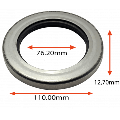 RETENTOR FUCHS IMASA E CASE  76.20X110.00X12.70  TIPO BG ORIG 1875507  G13822  MARCA ARCA 5701
