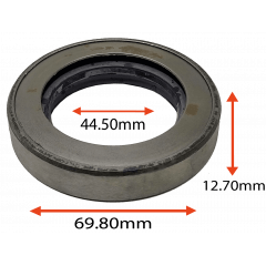RETENTOR LINHA AGRICOLA CATERPILLAR CEMAG 44.50X69.80X12.70 TIPO BG REF 00069 ORIG 8F3522 MARCA ARCA 5463 AR