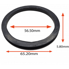 RETENTOR TDP VELOCIDADE DUPLA DO TRATOR   MASSEY FERGUSON  56.50X65.20X5.80  TIPO GGGX  ORIG  3611135  MARCA ARCA 5892 